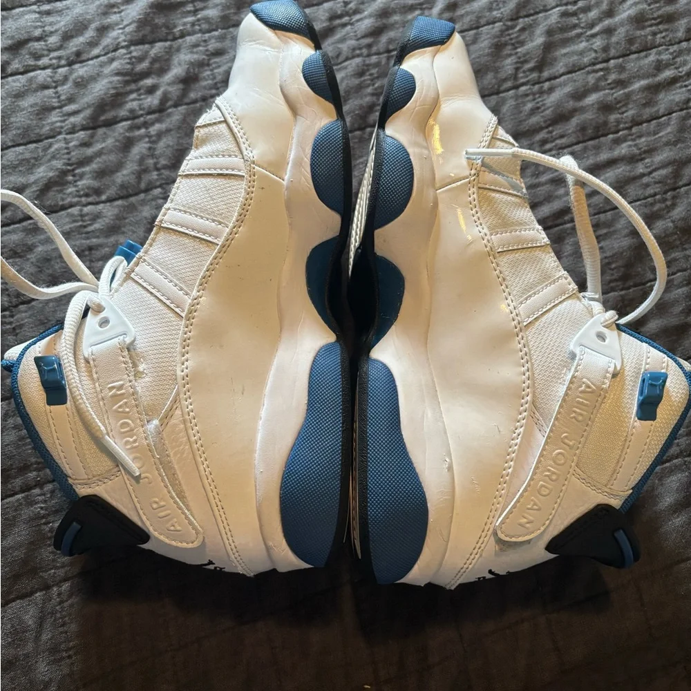 Jordan‎ 6 Rings University Blue White Sneakers 322992-114 Mens Size 7.5